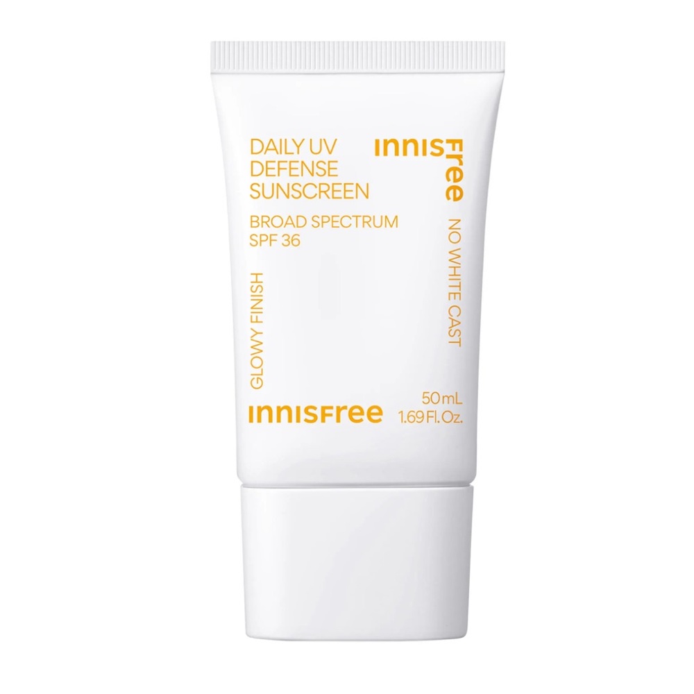 NIB innisfree Daily UV Defense Invisible Broad Spectrum SPF 36 Face Sunscreen